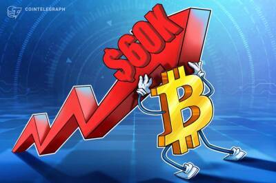 Bitcoin price seesaws beneath $60K as anticipation builds for fresh BTC 'short squeeze'