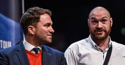 Eddie Hearn blasts Tyson Fury over 'outrageous' Dillian Whyte fight demands
