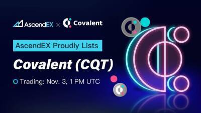 AscendEX Lists Covalent (CQT)