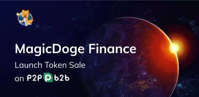 MagicDOGE Runs Token Sale on P2PB2B