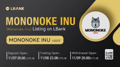 LBank Exchange Will List Mononoke-Inu on November 8, 2021