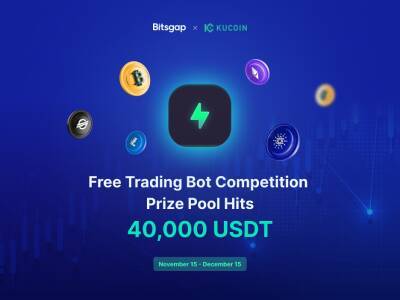 Bitsgap Free Trading Bot Contest - Prize Pool is USD 40,000!