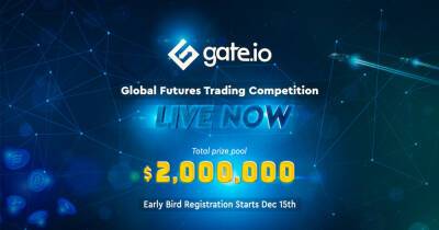 Gate.io’s USD 2M Global Futures Trading Competition Is Live