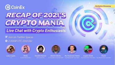 CoinEx 4th Anniversary Special Event: Recap of 2021's Crypto Mania