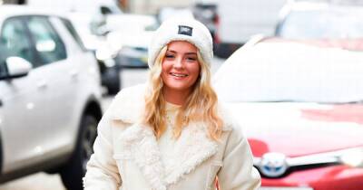 Corrie teen Millie Gibson shows off glam makeover as she steps out in Manchester