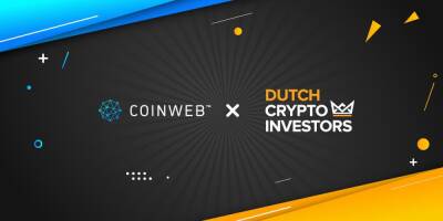 Coinweb.io Closes Investment From, and Strategic Partnership with Venture Capital Firm, Dutch Crypto Investors (“DCI”)