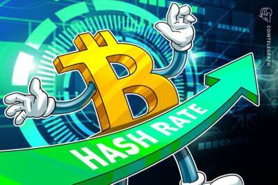 Bitcoin hash rate returns to all-time high levels