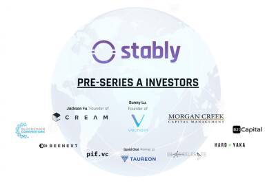 Stablecoin Infrastructure Provider Stably Raises Pre-Series A Round Led by VeChain’s CEO and Morgan Creek Capital