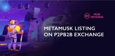 $METAMUSK Token Lists on P2PB2B