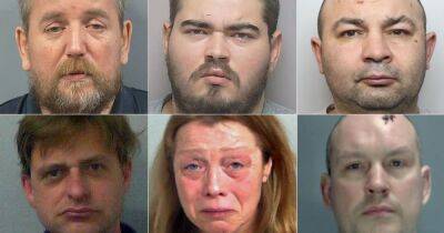 25 notorious criminals from around the UK jailed in September