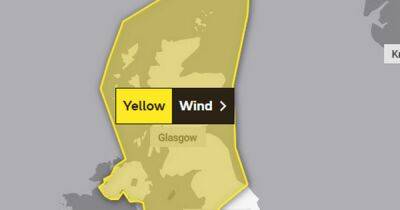 UK weather warning as Met Office issues yellow alert for 80mph wind