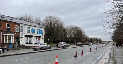 Police investigation underway after 'seriously injured' man found lying in middle of road
