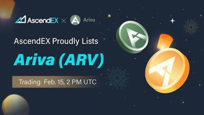 AscendEX Lists Ariva, ARV