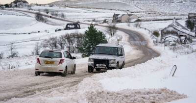 Met Office issues 15-hour snow warning for north of England