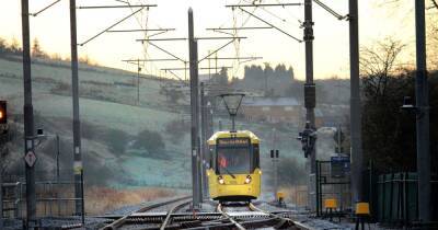 Tram and train passengers urged "to think carefully" before travelling during Storm Eunice