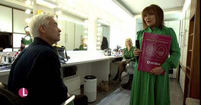 ITV's Lorraine Kelly storms into This Morning dressing room for Phillip Schofield surprise