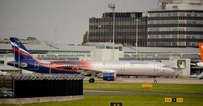 Russia bans all UK flights to and over the country in retaliation for a British block on Aeroflot