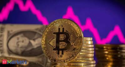 Bitcoin mimics stocks rally, touches two-week high