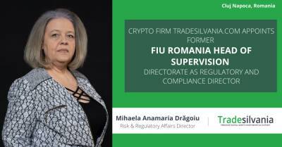 Tradesilvania.com Appoints Mihaela Drăgoiu as the New Risk & Regulatory Affairs Director