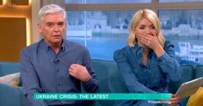 ITV This Morning's Holly Willoughby and Phillip Schofield startled as their news segment is suddenly interrupted