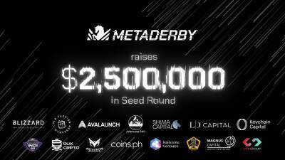MetaDerby Completes USD 2.5M Funding Round Led by Ava Labs and Old Fashion Research