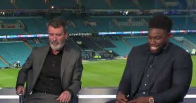 Former Man City star Micah Richards jokes he will go on 'laughing strike' after Roy Keane rant