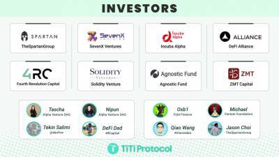 TiTi Protocol Secures USD 3.5 Million to Build the First Use-to-Earn Algorithm Stablecoin