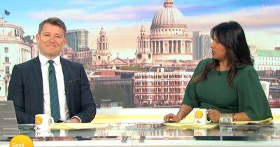 GMB's Ben Shephard complains he's getting 'grief' while Richard Arnold takes swipe at Ranvir Singh