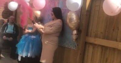 'I was thinking oh my god, I can't breathe': Gender reveal descends into chaos as family forced to flee