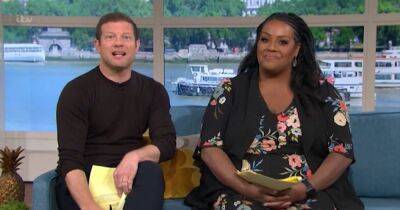 ITV This Morning's Dermot O'Leary tells Alison Hammond she's gone 'too far' over 'touching' comment