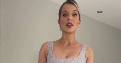 Helen Flanagan looks stunning as she channels classic glamour before showing reality