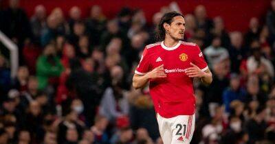 Edinson Cavani told he will need to take pay cut after leaving Manchester United