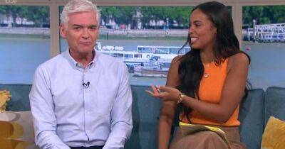 Rochelle Humes cracks up on ITV This Morning as dog causes chaos over his 'dignity' after own bangle blunder