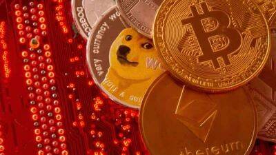 Cryptocurrency prices today: Bitcoin, ether, dogecoin fall while Shiba Inu, Uniswap, Polygon rally