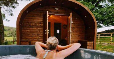 The luxury glamping pods on the edge of the Lake District with their own private hot tubs