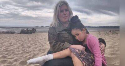 Girl badly injured after stepping on a hot barbecue buried in sand on beach