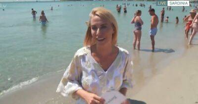 ITV This Morning's Laura Hamilton stuns hosts and viewers as she strips off to plunging swimsuit