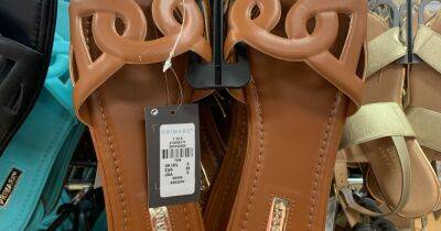 Bargain hunters slam £4 dupe of £500 Hermes sandals that 'look like pretzels'