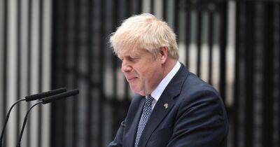 Defiant Boris Johnson finally announces resignation as Prime Minister as he addresses the nation