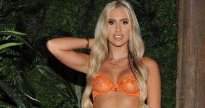 ITV Love Island star hits the town in Manchester wearing just skimpy lingerie