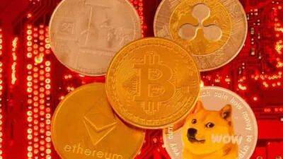 Cryptocurrency prices today: Bitcoin, Shiba Inu fall while ether, dogecoin gain