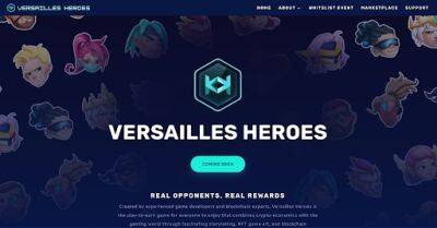 Versailles Heroes NFT the Newest NFT Project Set to Blow Up