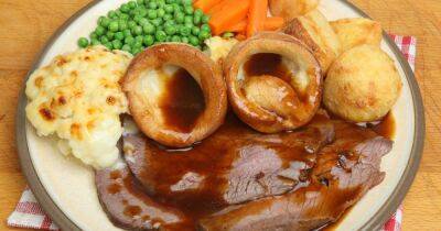 Turning on the oven to cook Sunday roast to cost £5 as energy bills soar