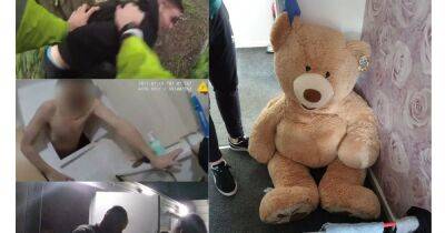 'Stuffed behind bars': From inside giant teddy bears to cubby holes - thieves' bizarre hiding spots