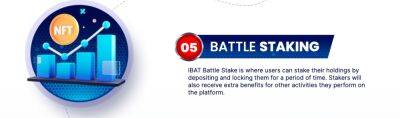 P2E Game Battle Infinity Staking - Here’s the Key Benefits for IBAT Holders