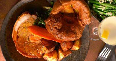 I tried the £25 Sunday roast with enormous Yorkshire puddings and it’s one of the best in Manchester