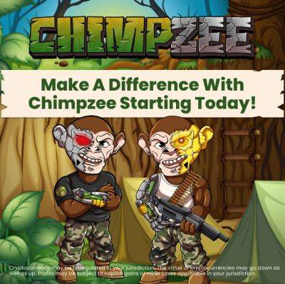 Chimpzee Continues to Impress Meme Coin Investors After Pushing Past $2.3 Million.