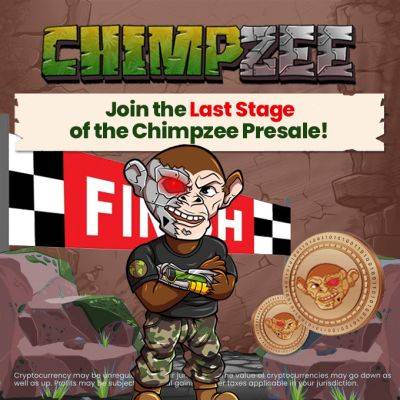 Investors Make Mad Rush to Invest in Chimpzee’s (CHMPZ) Final Presale Stage as Mania for Bonus Kicks In
