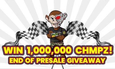 Hot Green Meme Coin Chimpzee Nears $2M Milestone – End of Presale Giveaway Now Live