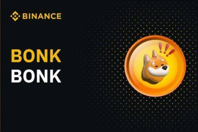 Binance to List Meme Coin BONK Under Seed Tag Section, Price Up 115% in 24 Hours